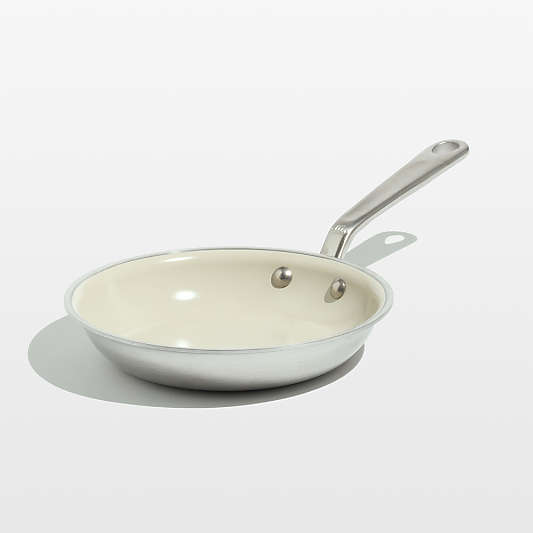 Made In CeramiClad™ Nonstick Sand 8" Fry Pan with Stainless Steel Hardware