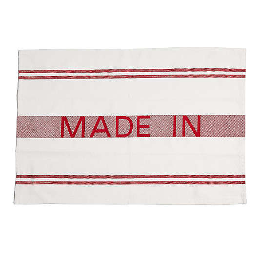 Made In Red Chef Towels, Set of 3