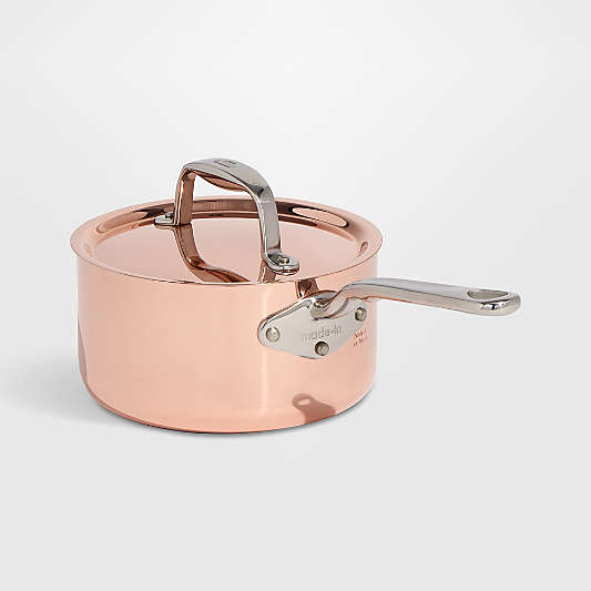 Made In Copper 1.9-Qt. Saucepan