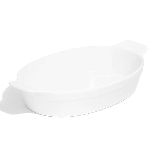 Made In Porcelain Oval Gratin Dish