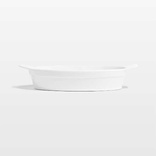 Made In Porcelain Oval Gratin Dish