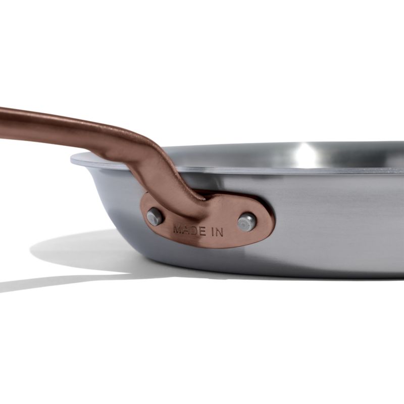 Made In Stainless Clad 10" Fry Pan with Brushed Copper Hardware - image 6 of 7