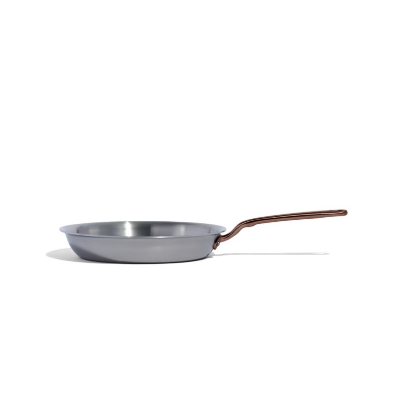 Made In Stainless Clad 10" Fry Pan with Brushed Copper Hardware - image 3 of 7
