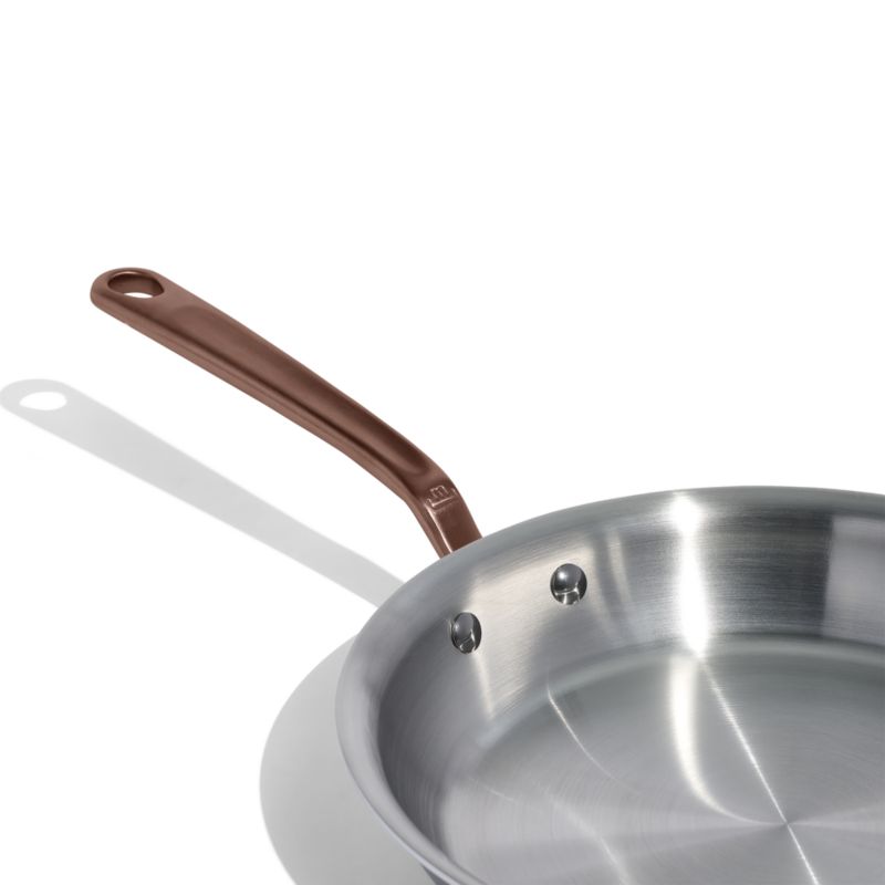 Made In Stainless Clad 10" Fry Pan with Brushed Copper Hardware - image 5 of 7