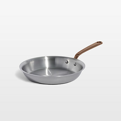 View Made In Stainless Clad 10" Fry Pan with Brushed Copper Hardware details