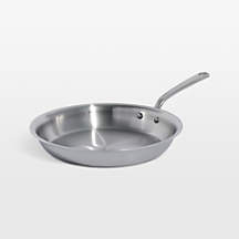 Made In Stainless Clad 12" Fry Pan with Stainless Steel Hardware | Crate & Barrel