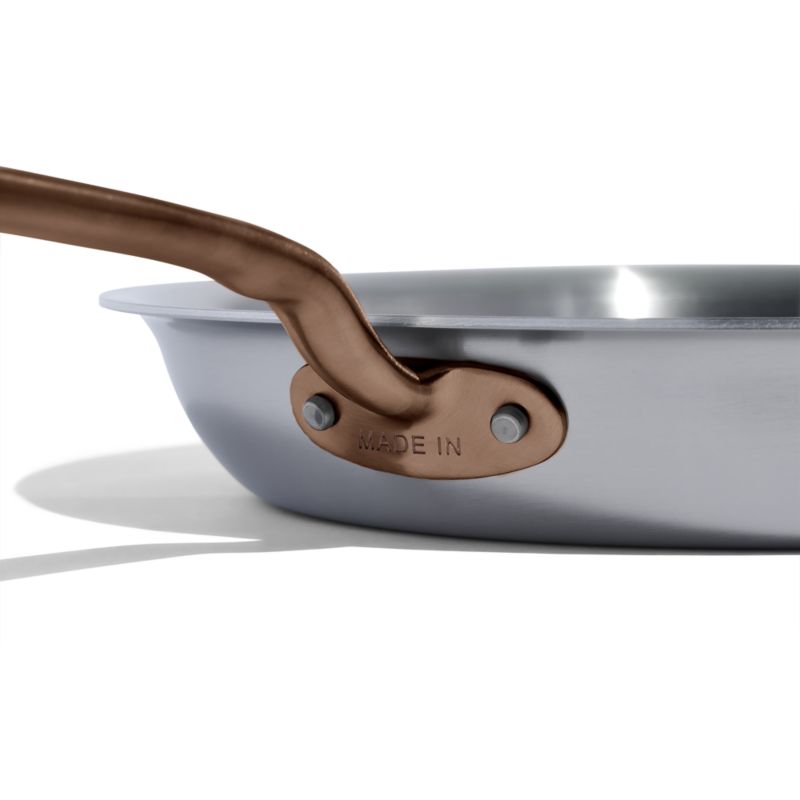 Made In Stainless Clad 12" Fry Pan with Brushed Copper Hardware - image 4 of 7
