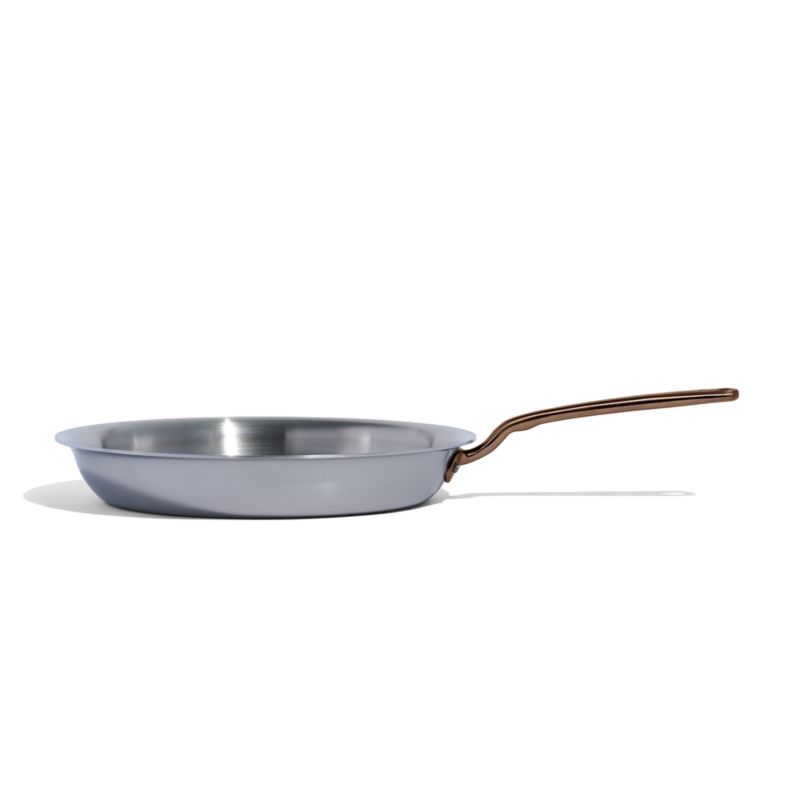 Made In Stainless Clad 12" Fry Pan with Brushed Copper Hardware - image 6 of 7