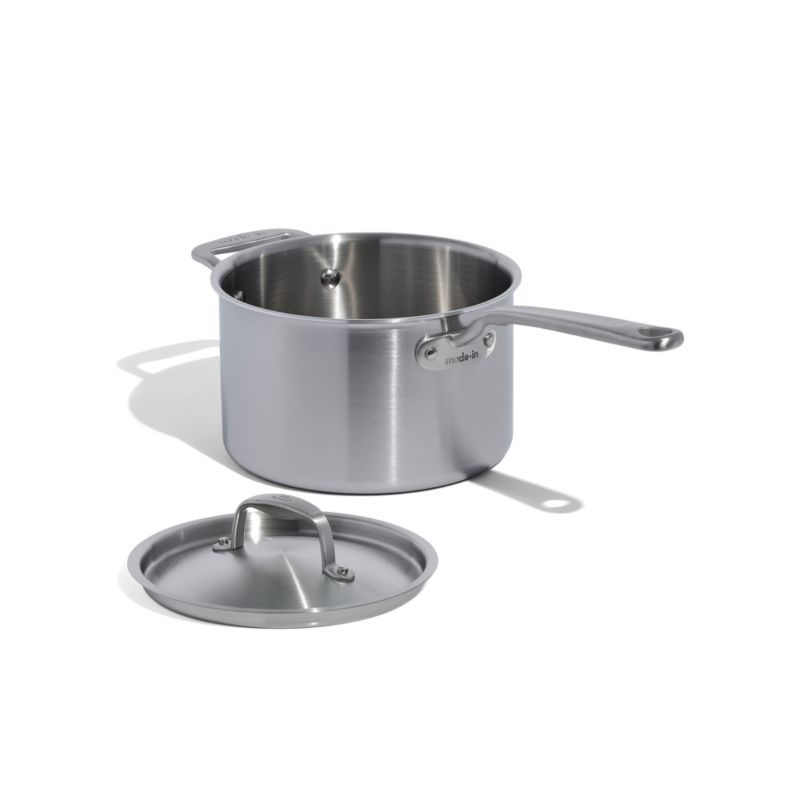 Made In Stainless Clad 13-Piece Cookware Set with Stainless Steel Hardware - image 9 of 10