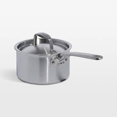 Made In 2-Qt. Stainless Clad Saucepan with Stainless Steel Hardware