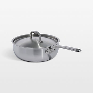 View Made In Stainless Clad 3-Qt. Saucier with Stainless Steel Hardware details