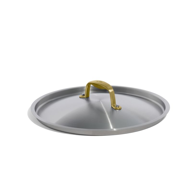 Made In Stainless Clad 5-Qt. Saucier with Antique Brass Hardware - image 7 of 9