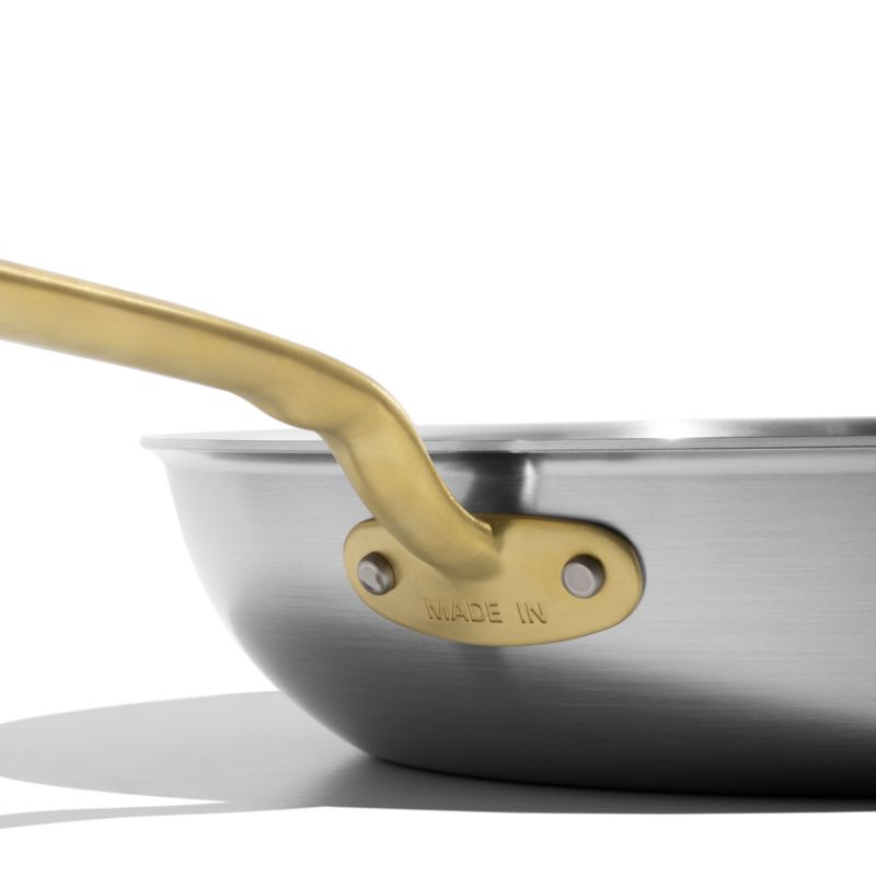 Made In Stainless Clad 6-Qt. Family Meal Pan with Antique Brass Hardware - image 2 of 4