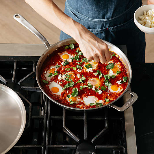 Made In Stainless Clad 6-Qt. Weeknight Pan with Stainless Steel Hardware