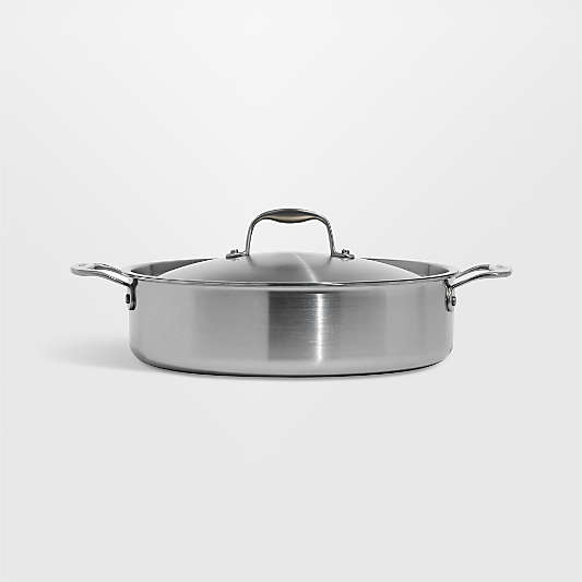 Made In Stainless Clad 6-Qt. Rondeau with Stainless Steel Hardware
