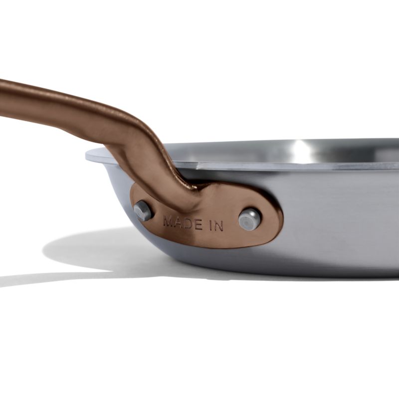 Made In Stainless Clad 8" Fry Pan with Brushed Copper Hardware - image 4 of 7
