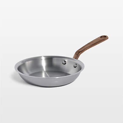 Made In Stainless Clad 8" Fry Pan with Brushed Copper Hardware