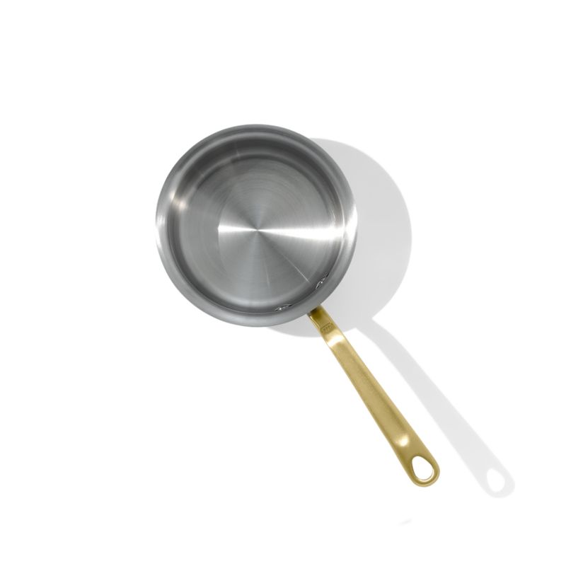 Made In Stainless Clad .75-Qt. Butter Warmer with Antique Brass Hardware - image 2 of 5