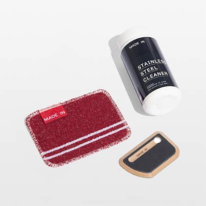 Made in Stainless Steel Cleaning Set