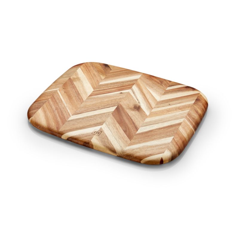 Madeira Medium Herringbone Acacia Wood Board - image 4 of 5