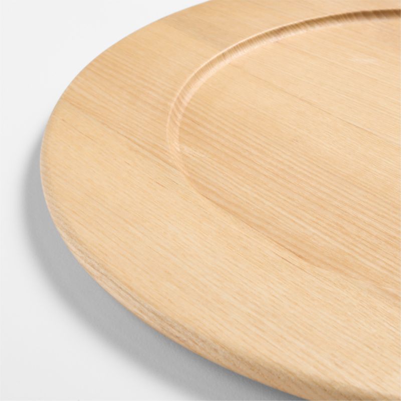 Madeira Acacia with a Oak Finish Charger Plate - image 2 of 3