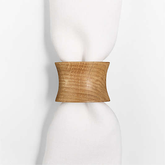 Maderia Oak Napkin Ring