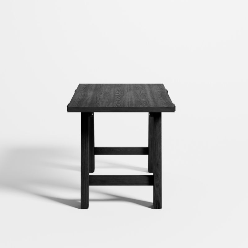 Madison 72" Ebonized Wood Desk - image 6 of 6