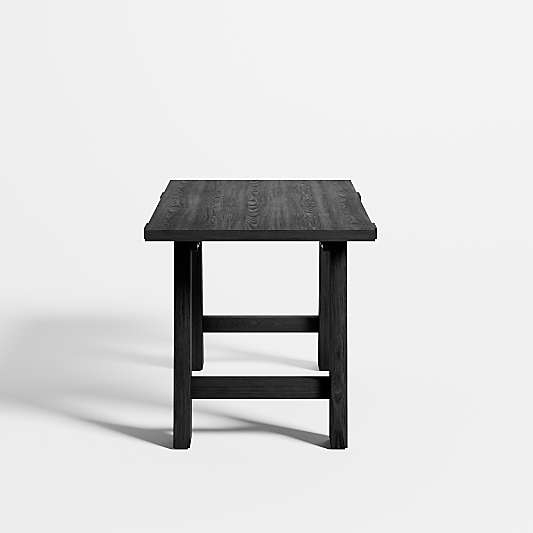 Madison 72" Ebonized Wood Desk