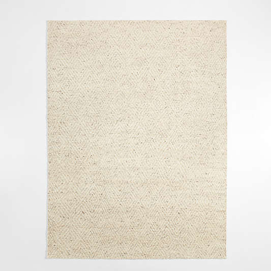 Madrid Wool and Viscose Hand-Knotted Sand Brown Area Rug 12'x15'