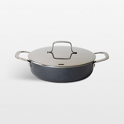 View Alva Maestro 9.5" Aluminum Non-Stick Saute Pan with Lid details