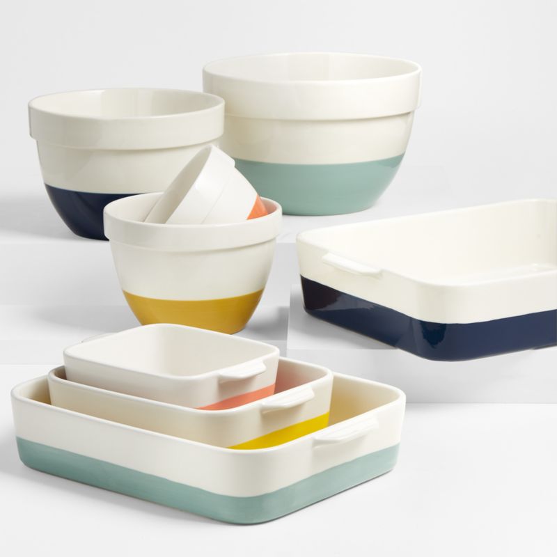 Maeve Dipped Ceramic Mixing Bowls, Set of 4 - image 2 of 5