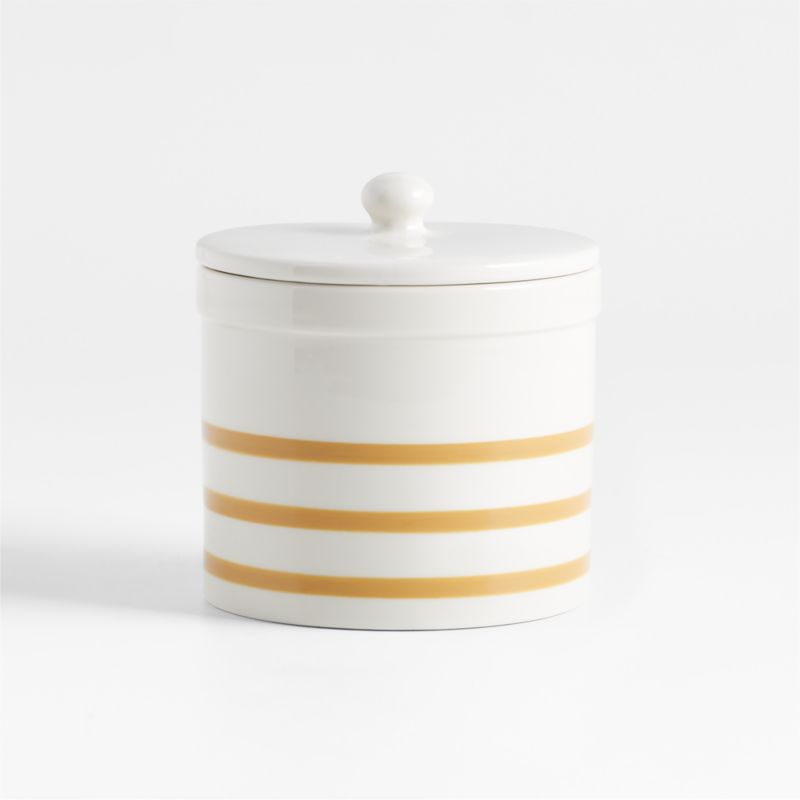 Maeve Striped Small Canister