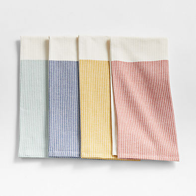View Maeve Dipped Dish Towels, Set of 4 details