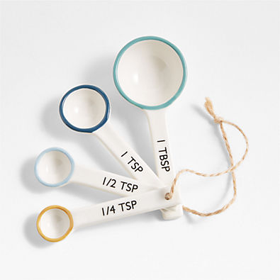 View Maeve Multi-Colored Ceramic Measuring Spoons details