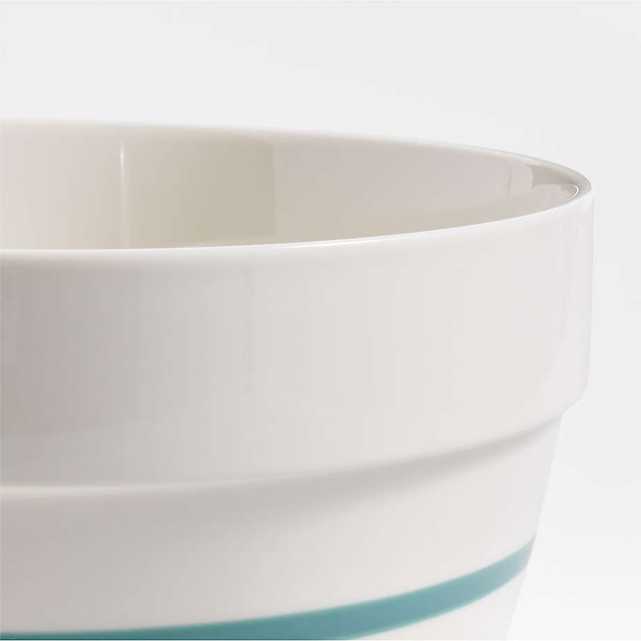 Fern Mid-Century Modern White Ceramic Batter Bowl + Reviews