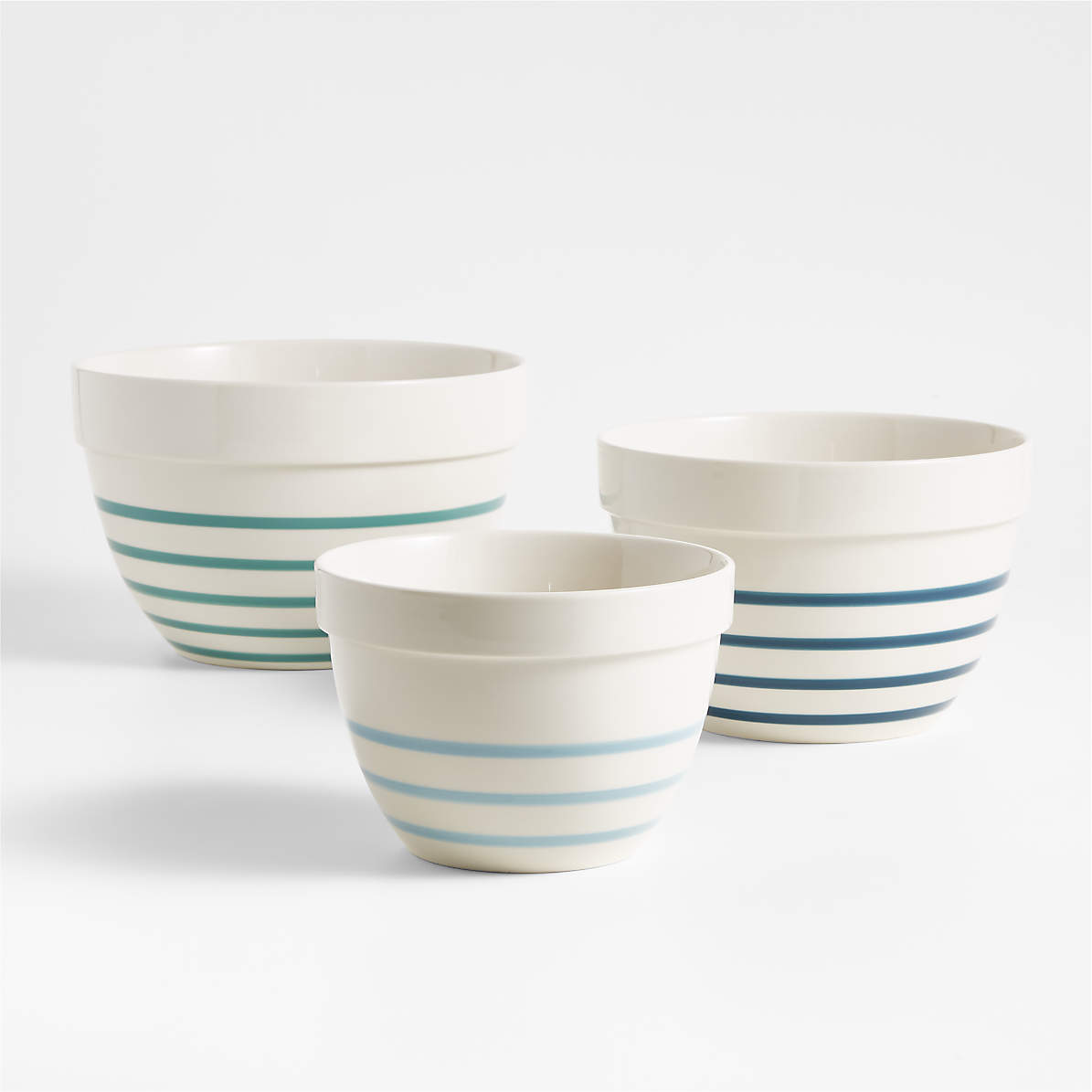 COOK WITH COLOR Plastic Prep Bowls - Mini Bowls with Lids, 8 Piece Nesting  Bowls Set includes 4 Prep Bowls and 4 Lids (Ombre Blue)