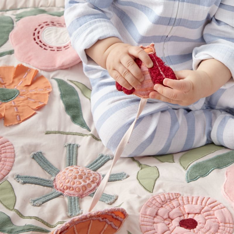 Floral Garden Baby Activity Play Mat - image 7 of 17