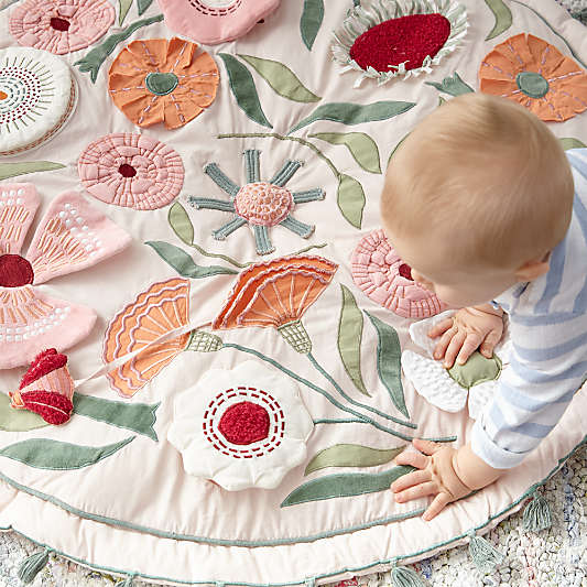 Floral Garden Baby Activity Play Mat