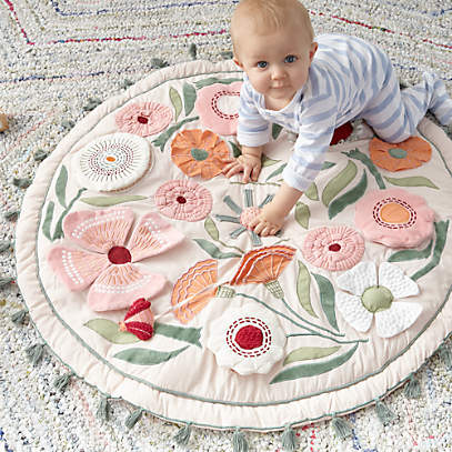 Fl Garden Baby Activity Mat, Outdoor Play Mats For Infants