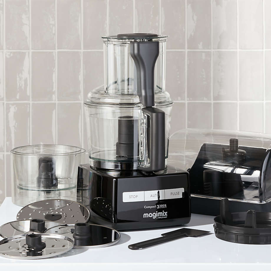 Magimix Black C3200XL Food Processor + Reviews Crate and Barrel