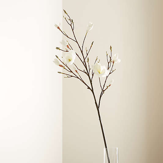 Artificial Magnolia Flower Branch