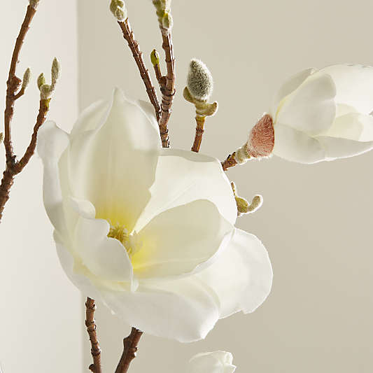 Artificial Magnolia Flower Branch