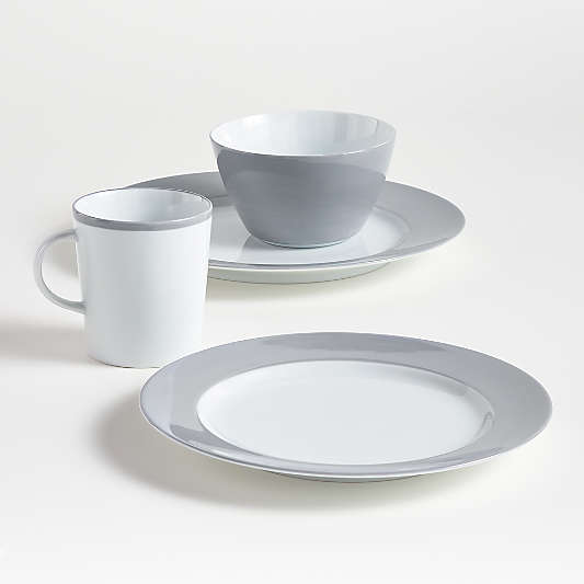 Maison Grey 4-Piece Place Setting