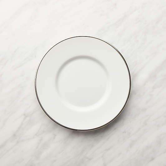 Maison Platinum Rim Saucer