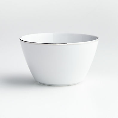 View Maison Platinum Rim Cereal Bowl details
