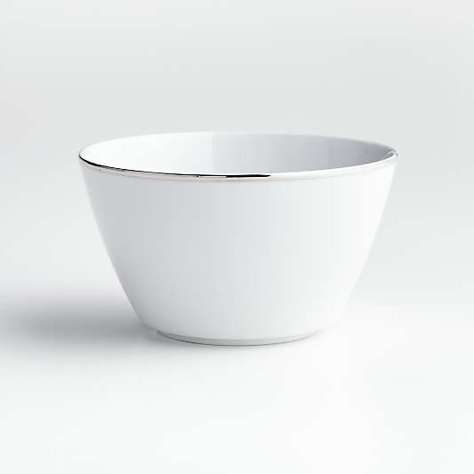 Maison Platinum Rim Cereal Bowl