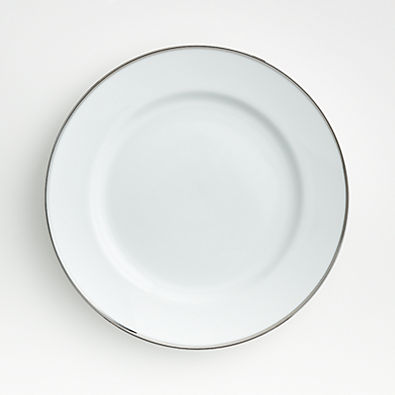 View Maison Platinum Rim Dinner Plate details