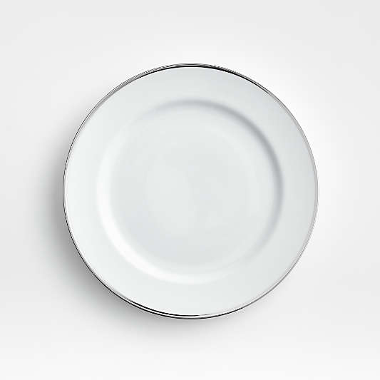 Maison Platinum Rim Salad Plate