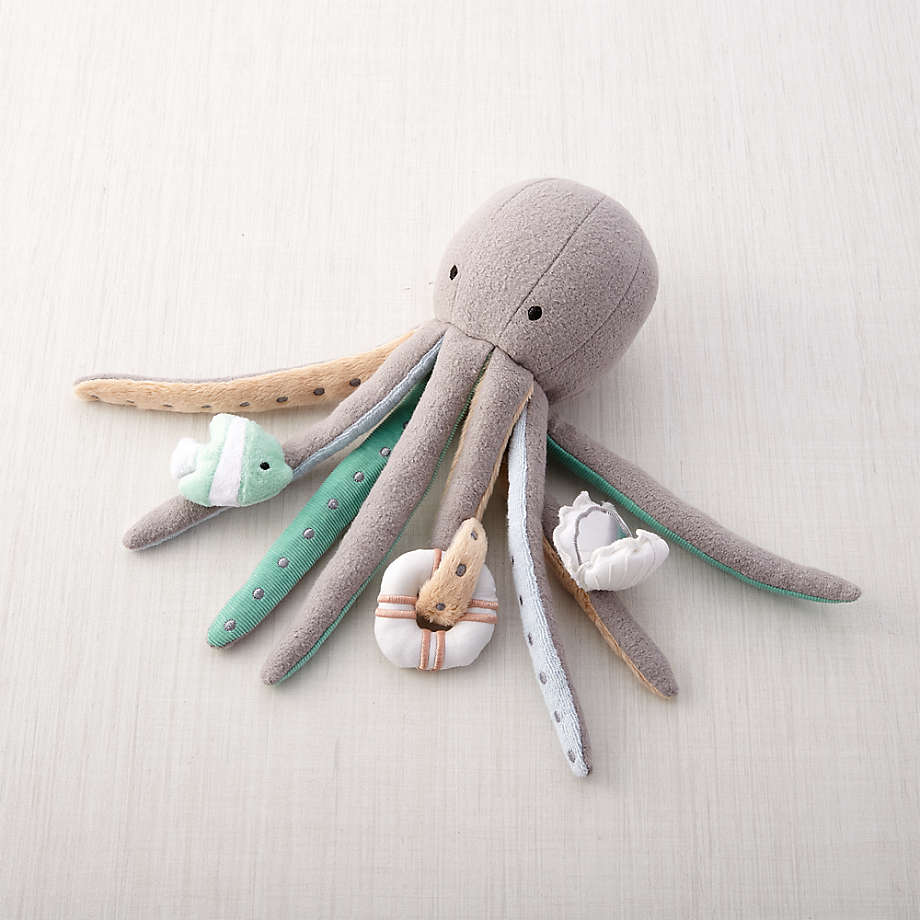 crateandbarrel.com | Making Waves Octopus Baby Activity Toy