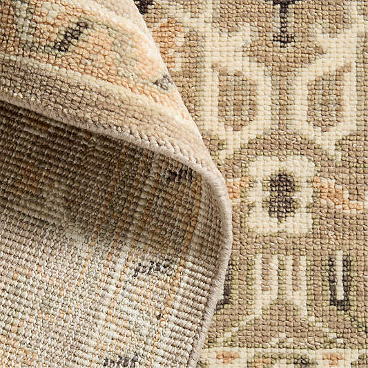 Maldives Wool Traditional Hand-Knotted Earth Area Rug